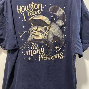 Navy Blue Graphic Tee - Short Sleeve